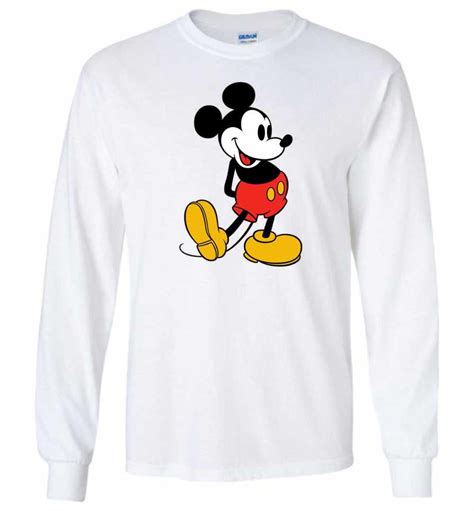 mickey mouse long sleeve shirt|ladies mickey mouse t shirt.